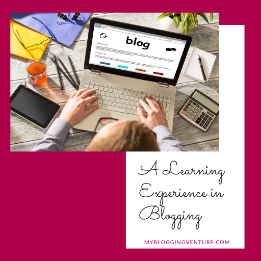 a learning experince in blogging