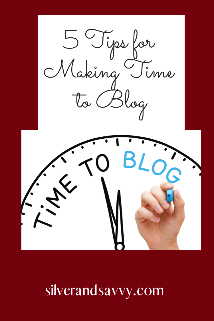 5 tips for making time to blog